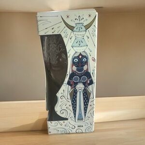 NIB Stella Artois Beer Chalice India Limited Edition Clear Glass Red Logo